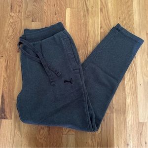 NWOT Puma dark grey sweatpants